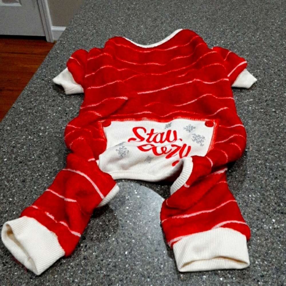 Fleece Sm Doggy Suit...New Never Worn